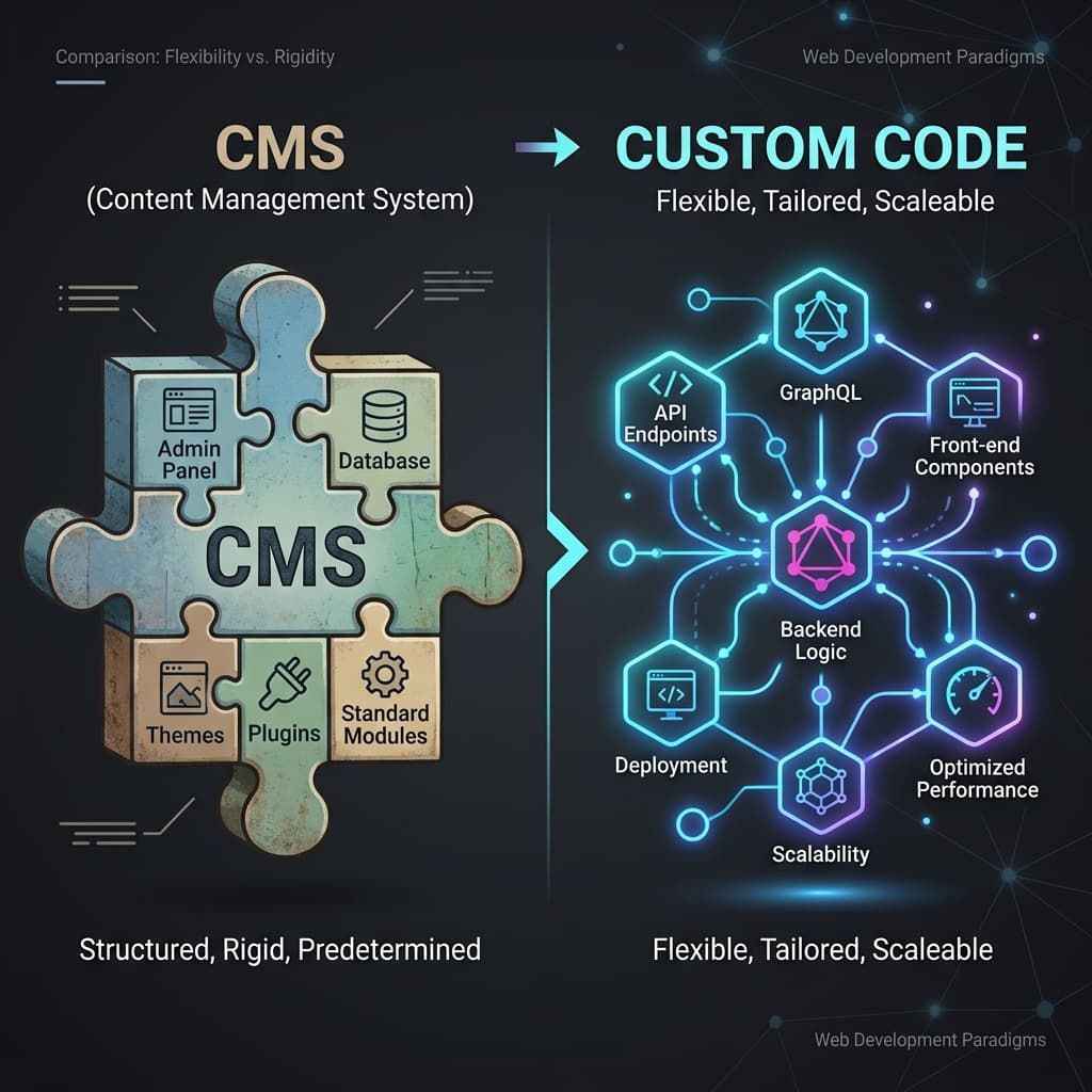 Wordpress vs Custom Coding (Next.js): Mana yang Cocok untuk Bisnis Anda?